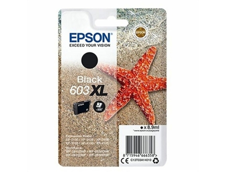 Cartucho de Tinta Negro Original EPSON 603Xl
