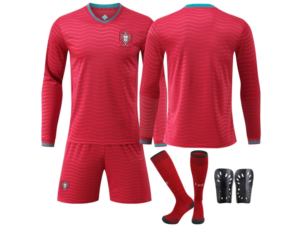 Camisola Seleção Portuguesa 2026 Mundial Vermelha Customizável(versão Não Oficial)1