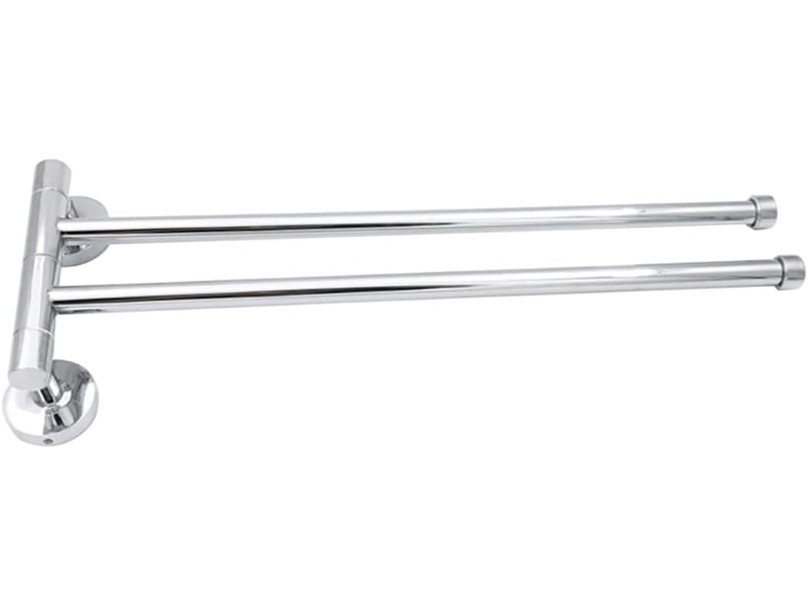 Toallero de acero inoxidable para baño y cocina, resistente con base, fácil de usar Gokoco