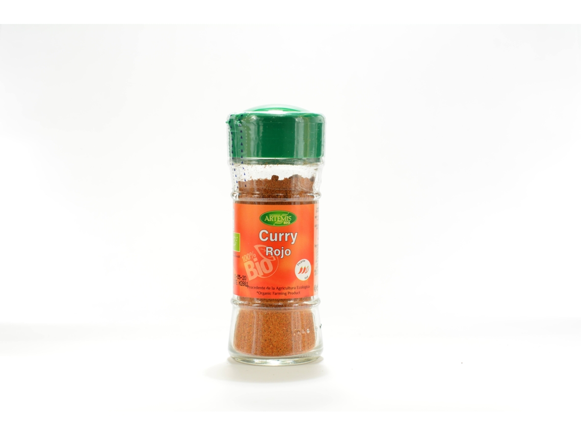 Suplemento Alimentar ARTEMIS BIO Tarro Curry Rojo (28 Gr)