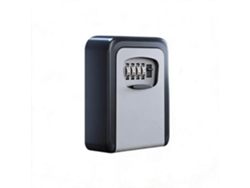 Caja fuerte para llaves CHRUI, capacidad para 5 llaves, 12x10x5,2cm (gris)