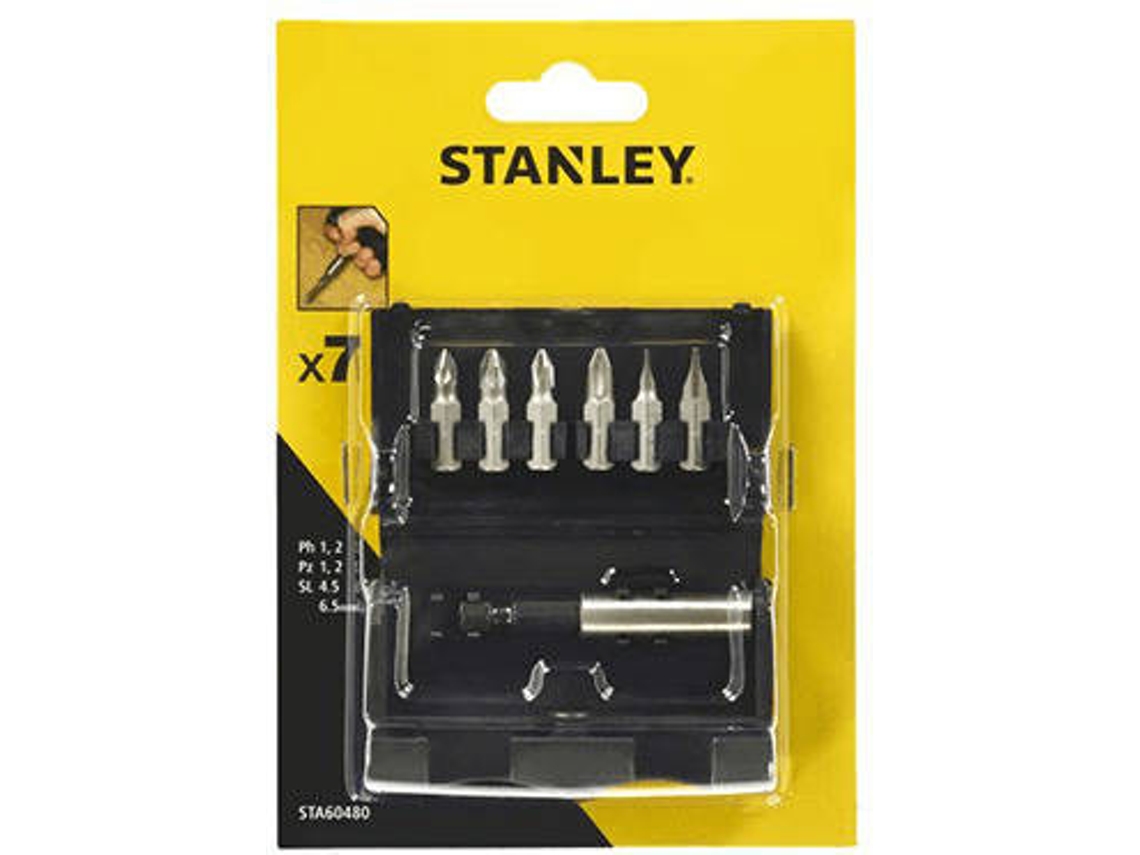 Juego 7 Puntas de Atornillar STANLEY X7
