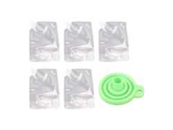 Bolsas De Almacenamiento Transparentes Selladas Para Granos, Arroz, Cereales, Harina, Frutos Secos, 1 Kg