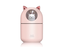 Mini Humidificador Usb Bonito Humidificador de Névoa Fria Portátil com 7 Cores Luz Noturna Humidificador de Ar 