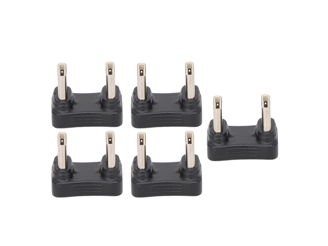 5 Adaptadores Usb-c En Forma De U Macho A Macho Con Carga Rápida Pd De 65 W Y 480 Mbps Para Teléfonos Móviles, Tabletas Y Portátiles.
