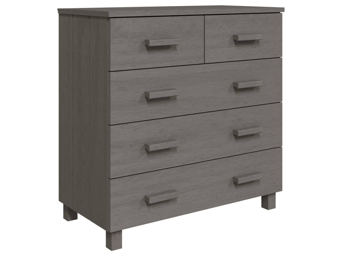 Aparador VIDAXL Gris Madera (79x40x80 cm)