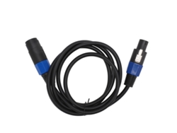 Cable De Altavoz Macho-hembra Con Cierre Giratorio Para Sistema De Sonido Estéreo, 1,8 M, Pvc
