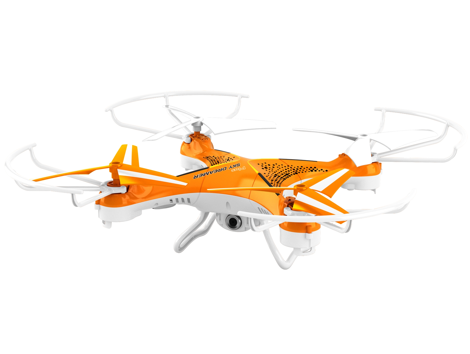 Dron BRIGMTON BDRON-400 con Cámara Naranja y Blanco