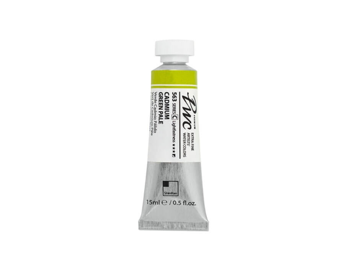 Aceite extrafino Pwc Shinhan 15 ml (cadmio verde pálido serie 563 C)