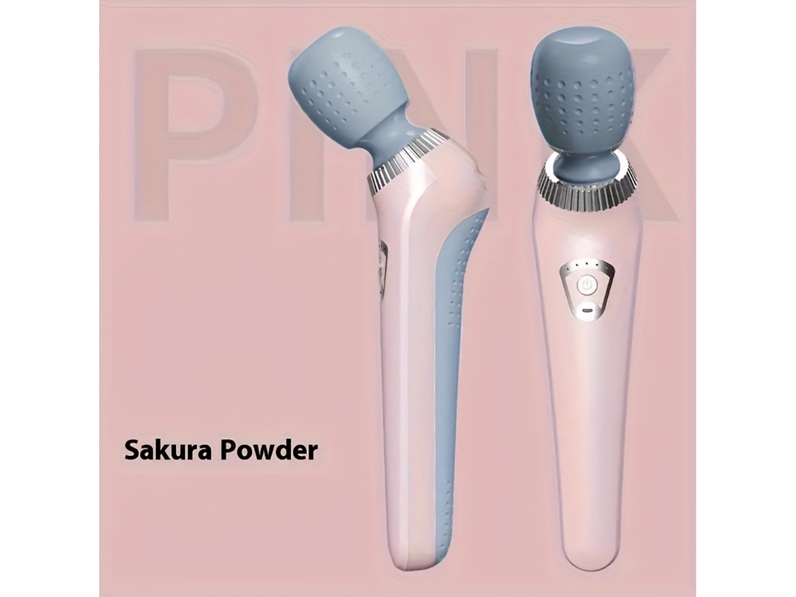 Unidad De Masaje Portátil De Mano, Bastón De Masaje Recargable Por Usb Con Función De Vibración, Ideal Para Relajar El Cuello, Compacto, Rec