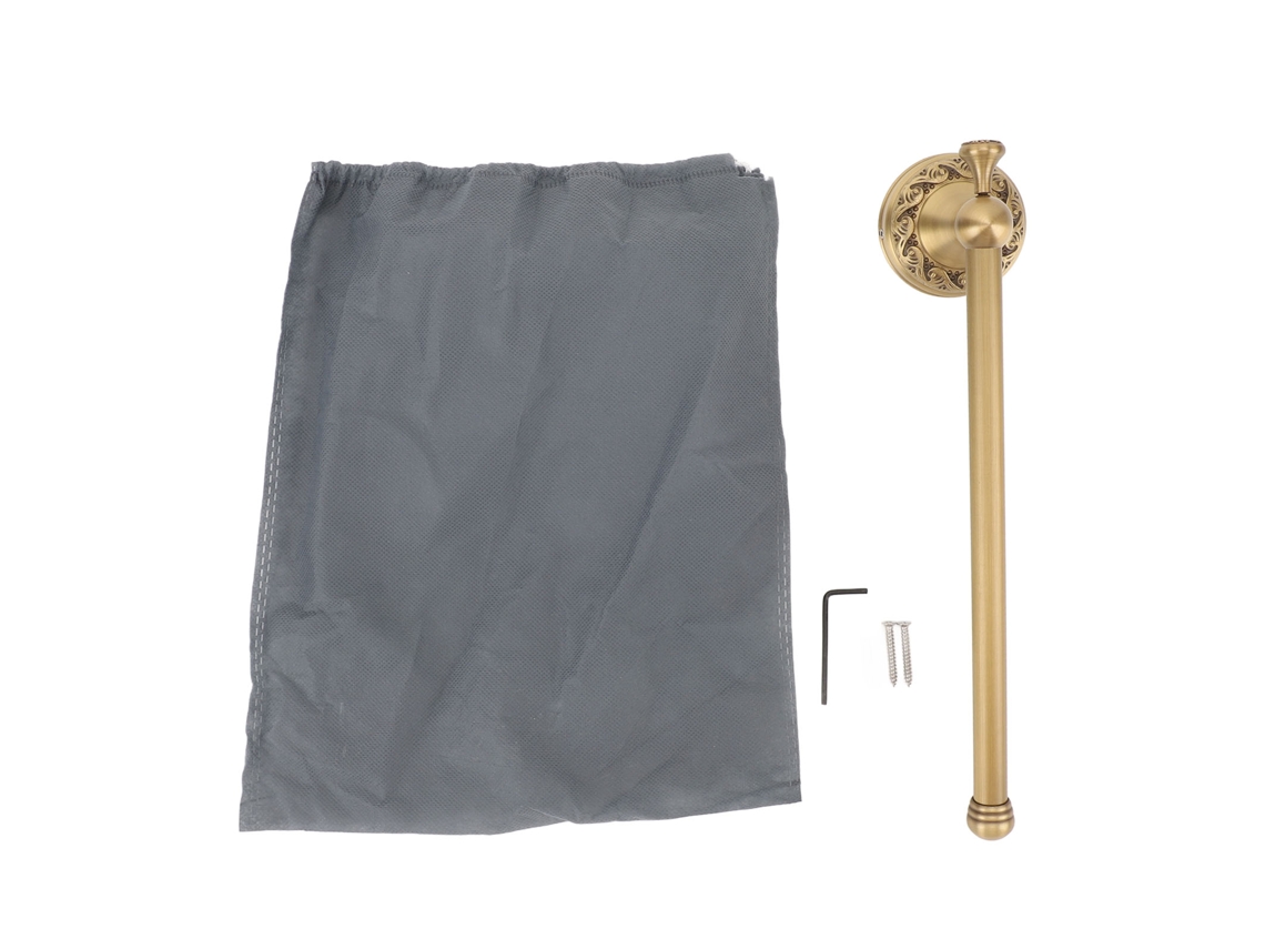 Soporte De Papel Higiénico De Cobre Para Montaje En Pared De 28,4 Cm (11,2 Pulgadas) Para Baño Y Cocina.