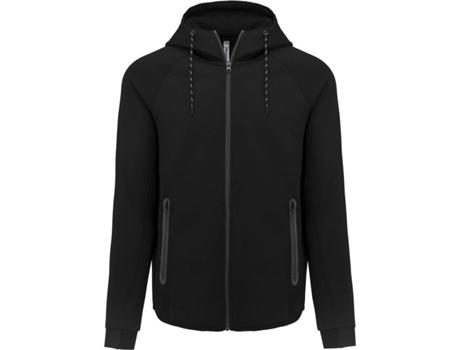 Chaqueta PROACT Capucha Hombre (Negro - M)
