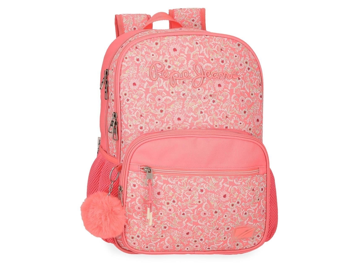 Mochila Escolar Poliéster Nahid Rosa PEPE JEANS