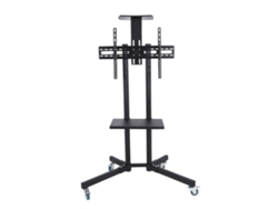 Carro De Tv Móvil Con Soporte Ajustable Para Pantalla Plana Lcd/led De 32-65 Pulgadas Con Ruedas