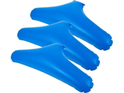 Perchas Inflables Pvc Chaquetas Organizador Portátil Ahorra Espacio Camping Armarios Juego 3 Azul Ropa