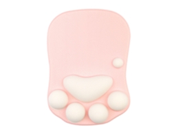 Baoj-2026almohadilla Para Ratón Ergonómica Suave Y Cómoda Con Base Antideslizante, Cute Claw Paw Para Hogar Y Oficina