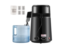 Destiladora y purificadora de agua de acero inoxidable de 4 litros Succebuy
