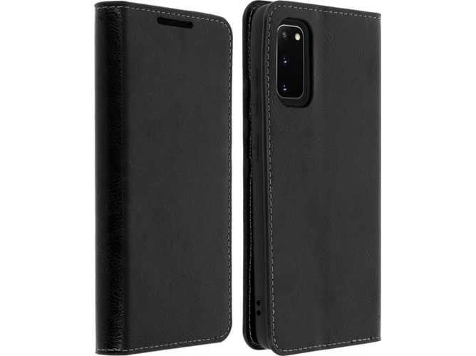 Funda Samsung Galaxy S20 AVIZAR Piel Negro