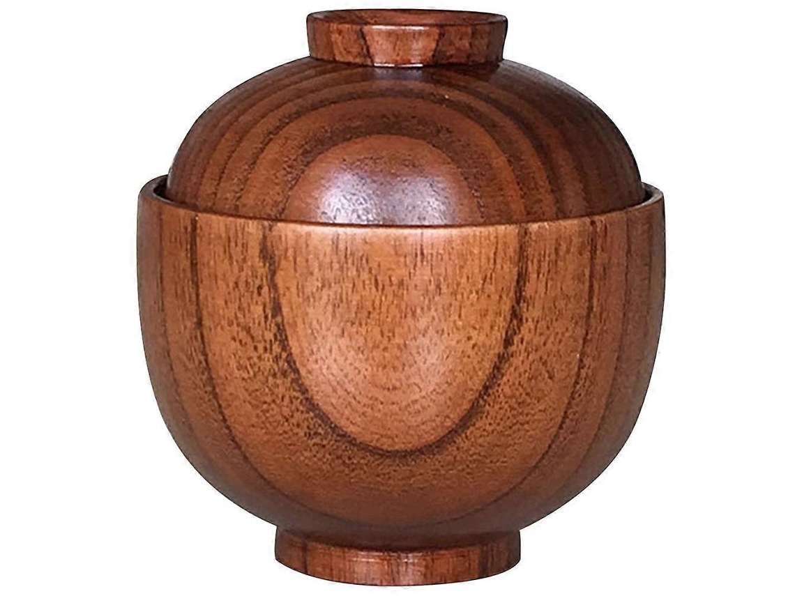 Cuenco De Madera Con Tapa Cuenco De Madera Para Servir Comida Cuenco De Sopa Cuenco De Ensalada Cuenco De Arroz Webake