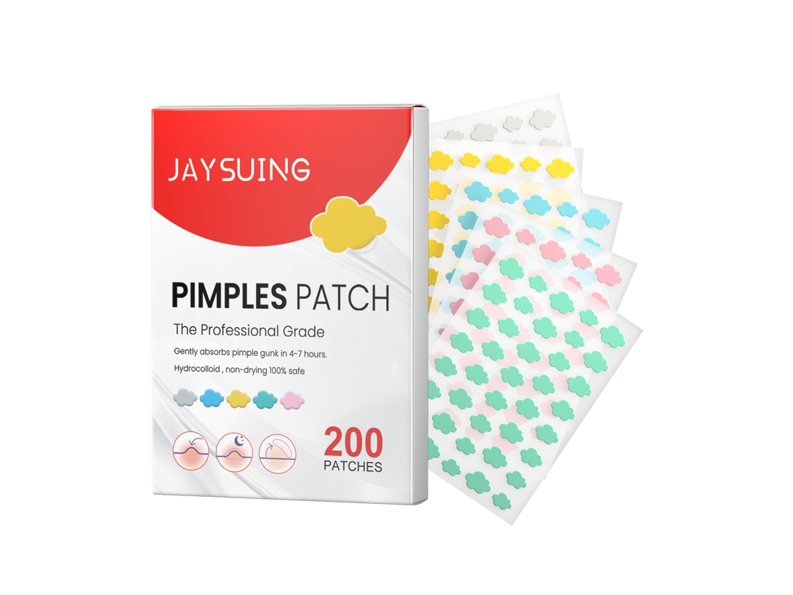 Parches para el acné con reparación suave que reducen las imperfecciones y las cicatrices invisibles.