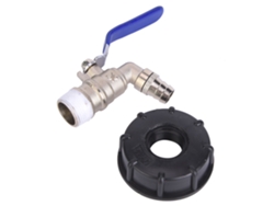 Adaptador De Válvula Para Tanque Ibc Tote Piezas De Conexión Rosca Gruesa 3/4 Pulgada