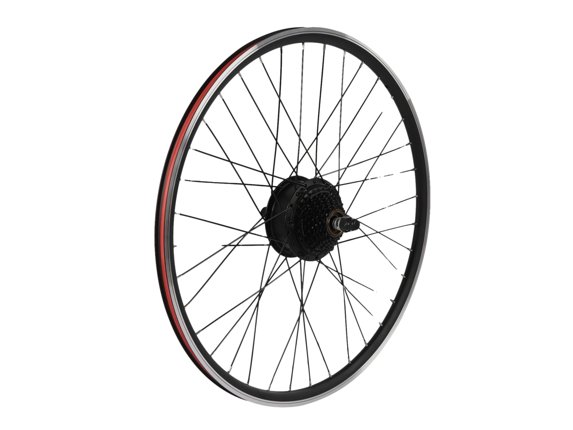 Kit de conversión para bicicleta eléctrica, motor sin escobillas, alto rendimiento de par, trasero