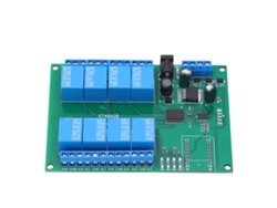 Módulo De Relé Multifuncional De 8 Canales Dc12v Con Protección Contra Baja Tensión.