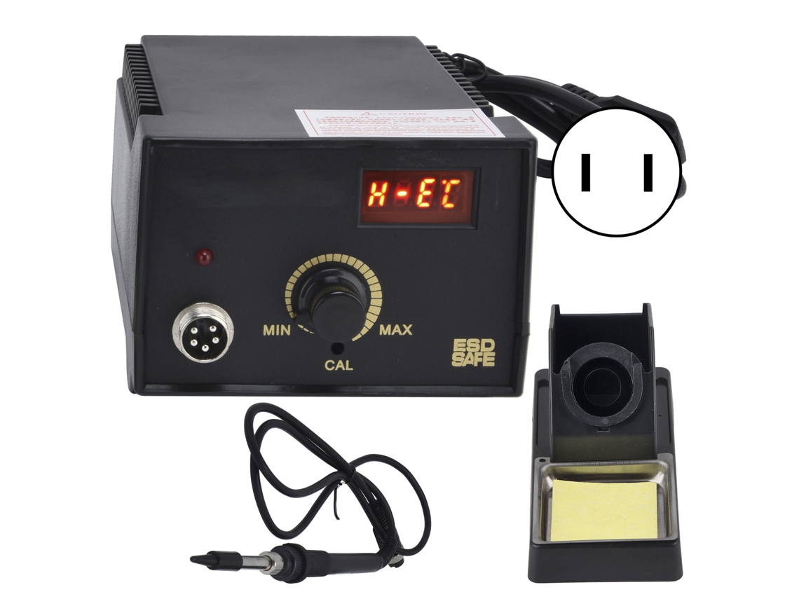 Estación De Soldadura Digital Ajustable Con Control De Temperatura Para Uso Doméstico Plug Us 110v