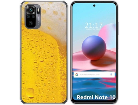 Carcasa Xiaomi Redmi Note 10 / 10S TUMUNDOSMARTPHONE Cerveza Multicolor