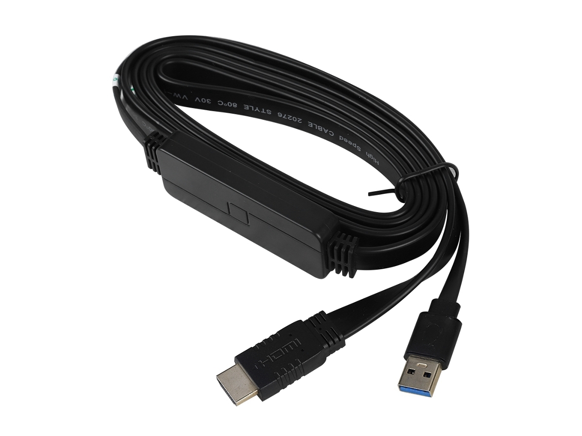 Cabledeconn Cable De Conversión Usb3.0 A Hdmi De 2m 1080p Para Proyector Windows/ios