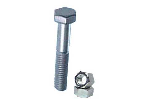 Tornillo exagonal 931-934 zinc 18x140 (caja 0.25 unidades)