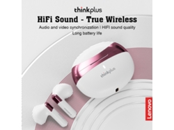 Fone De Ouvido Lenovo Thinkplus Lp11 True Wireless Hifi Som Estéreo Bluetooth 5.1 Longa Bateria