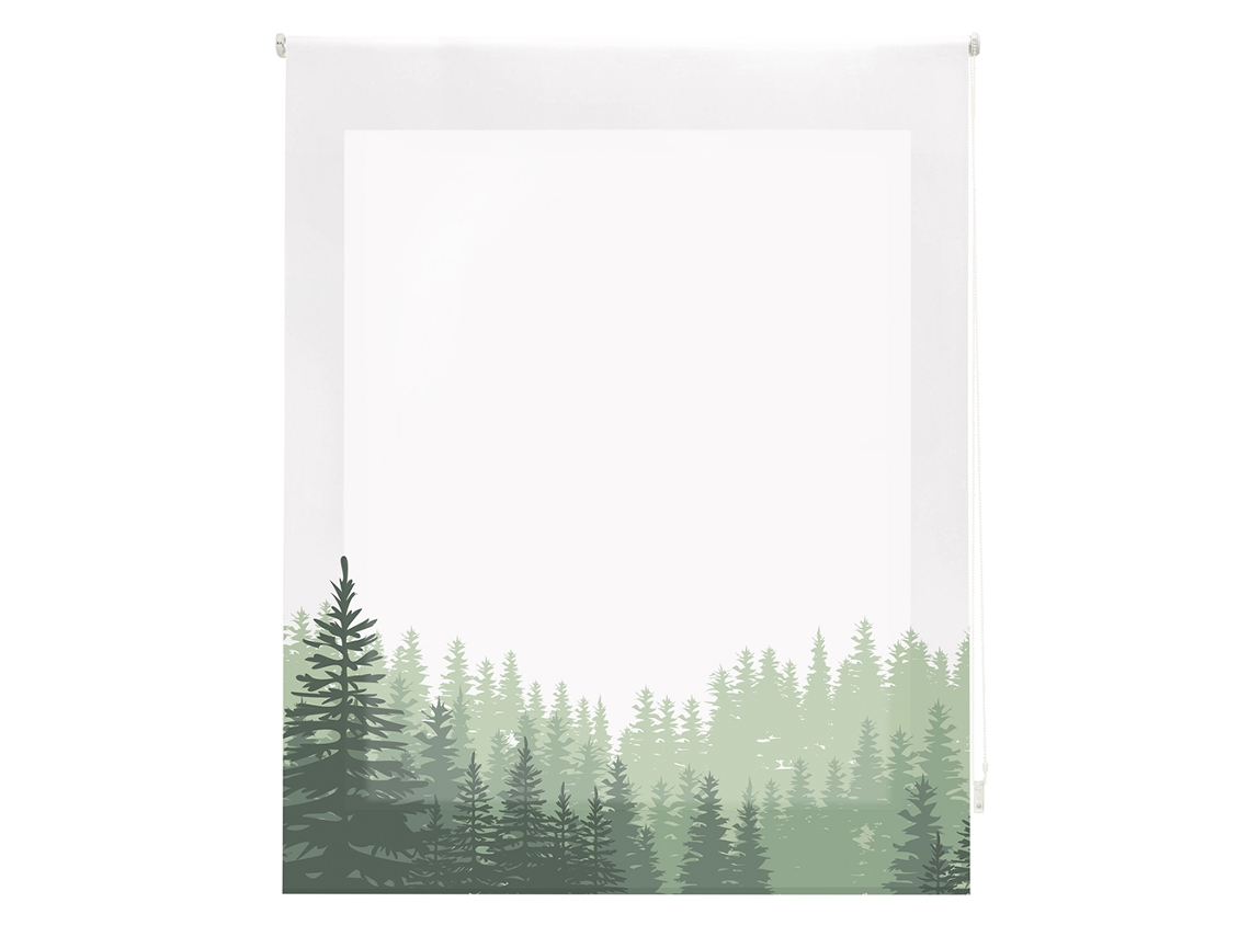 Estor Enrollable HAPPYSTOR Bosque Estampado Digital Fantasia E98028 170x180 cm