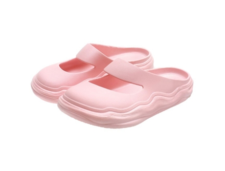Zapatos de mujer para hombre, zapatillas casuales, sandalias, zapatos de playa antideslizantes de verano, rosa, 40