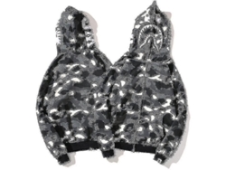 2026-sudadera Con Cremallera Holgada Camuflaje Para Hombre Chico Sudadera Con Capucha
