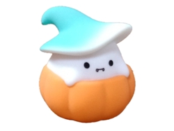 Linda luz nocturna de bruja de calabaza para niños, lámparas de asistente de sombrero de Halloween Kawaii, luz nocturna de guardería regulab BISBISOUS
