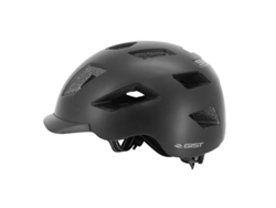 Casco con ajuste de la rueda de luz trasera - luz visible a 200 m GIST Smart In-Mold 52-58