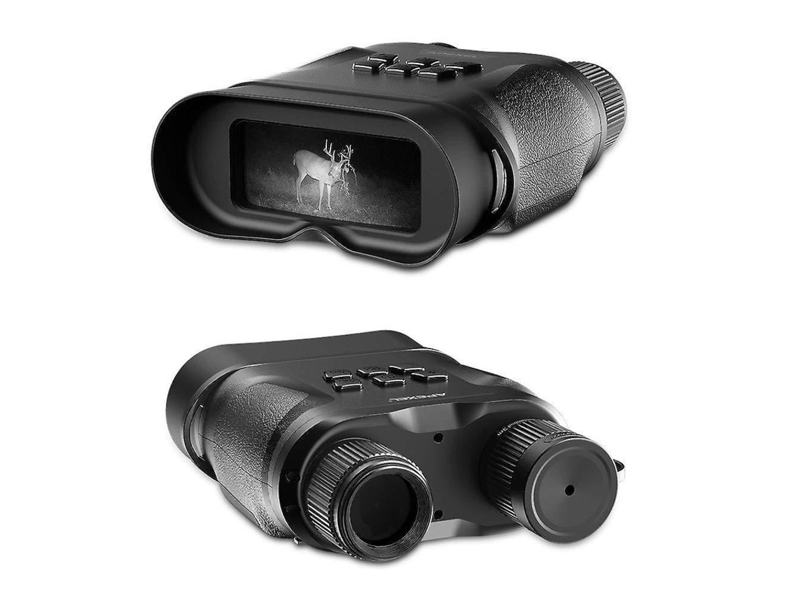 Binoculares de visión nocturna por infrarrojos, 32 GB, HD, para vigilancia, caza y detección, color negro, Bestvite