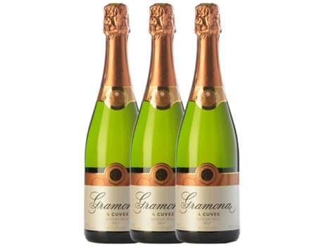 Espumante GRAMONA Gramona La Cuvée Brut Cava Reserva (0.75 L - 3 unidades)