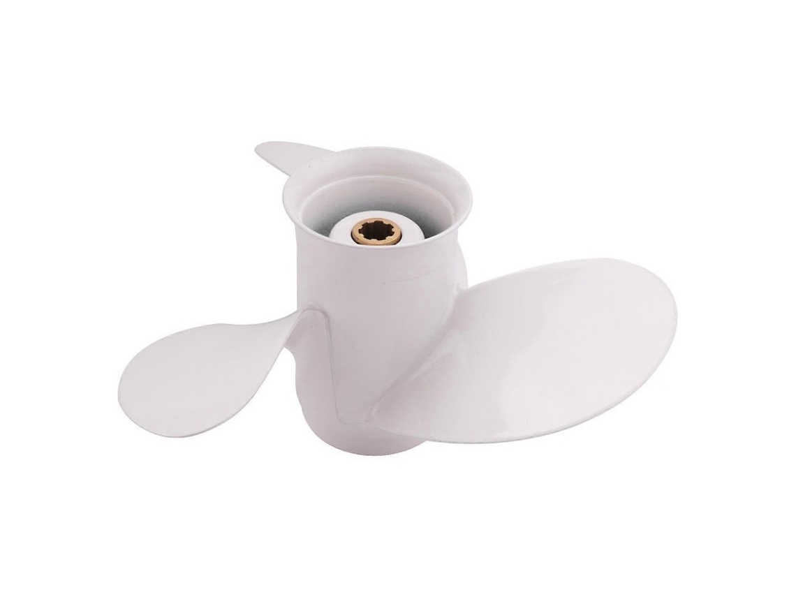 Hélice Para Barco 6g1-45943-00-el 8 1/2 X 7 1/2 Para Motor Fueraborda Yamaha De 6-8 Cv, Aleación De Aluminio, 3 Palas