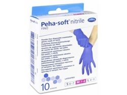 Guantes de nitrilo suaves HARTMANN Peha, finos, medianos, talla S10