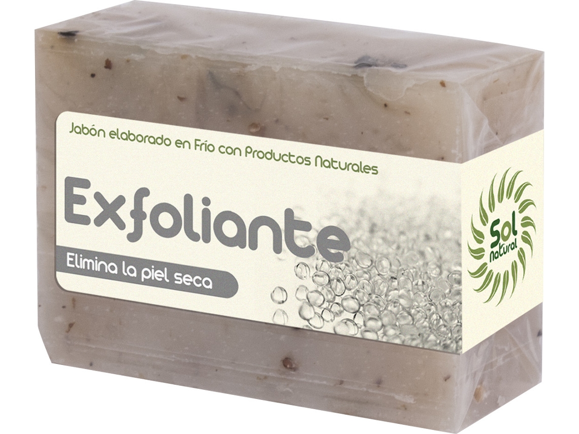Suplemento Alimentar SOLNATURAL Jabon Exfoliante (100 Gr)
