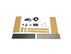 Kit De Soldadura Reloj Digital Rgb Ajustable Por Voz Con Matriz De Puntos 32x8 Proyecto Electrónico