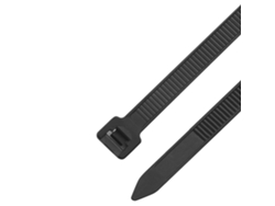 2026 Store-100 Piezas Abrazaderas De Cable De Nailon Resistentes Auto-bloqueantes 5x300mm Para Tuberías Negro