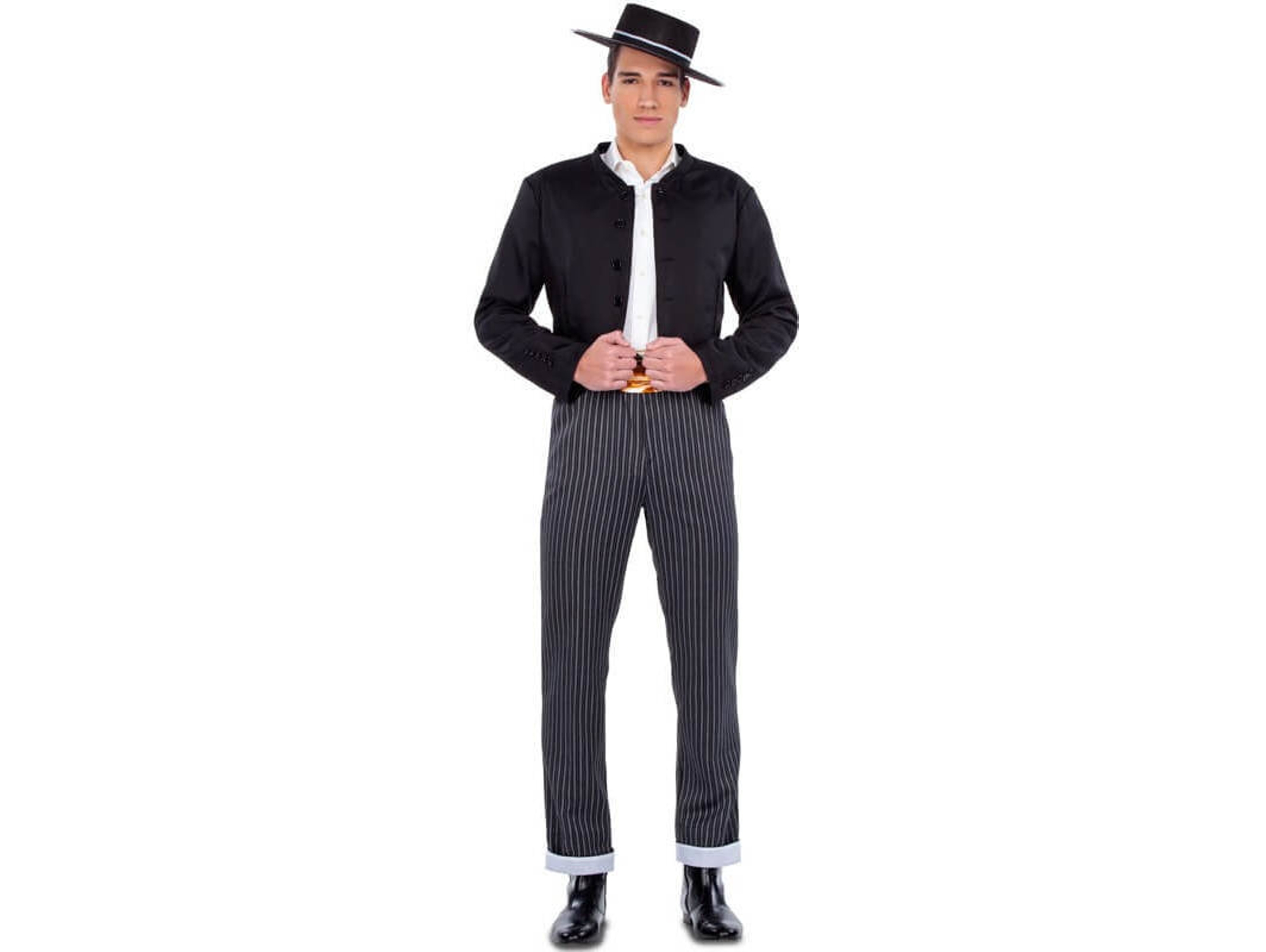 Disfraz de Hombre DISFRAZZES Cordobés Negro (Talla: S)