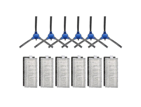 Accesorio Aspiradoras Universal Compatibilidad Filtro Hepa Cepillo Lateral Robot CECOTEC Conga Excellence 1090 Robot De
