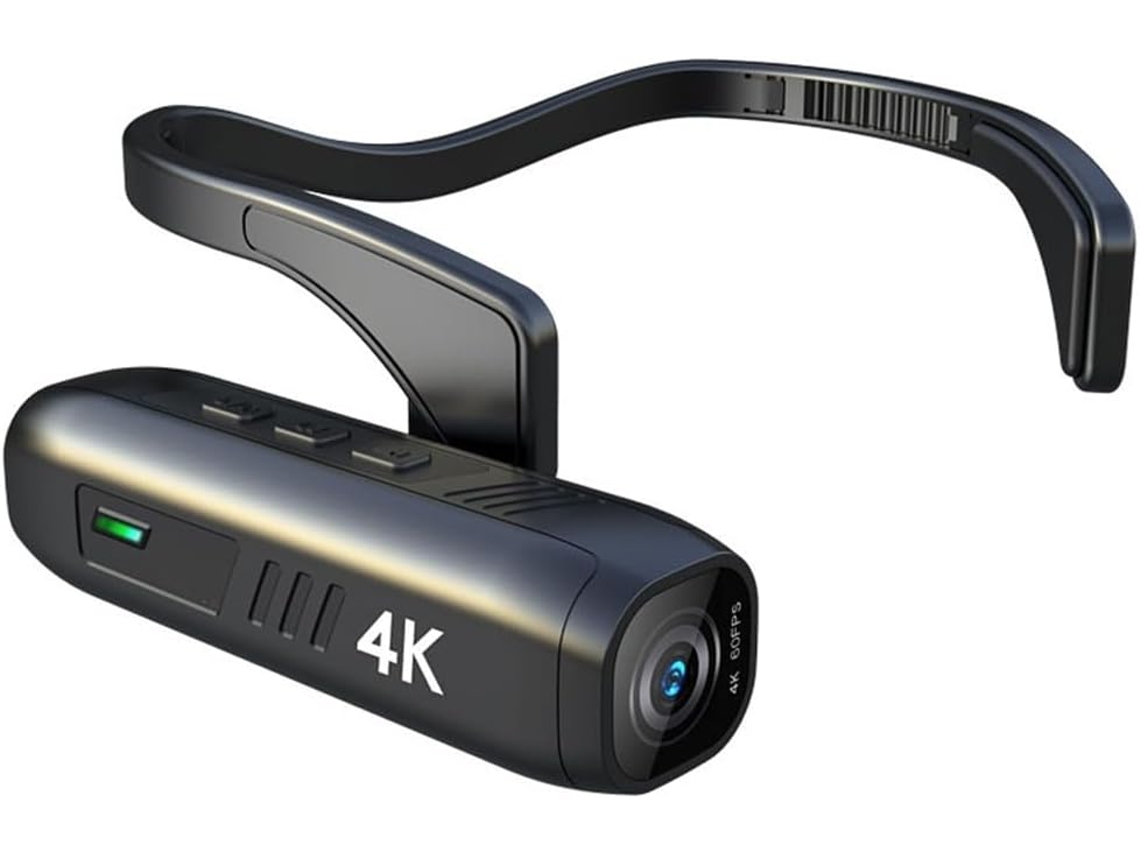 Cámara Montada En La Cabeza, Grabación De Video 4k, Batería Antivibración