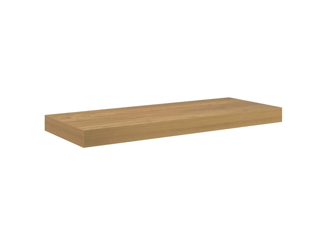 Estante de pared de castaño en madera procesada MAISON EXCLUSIVE (50x23x4 cm)
