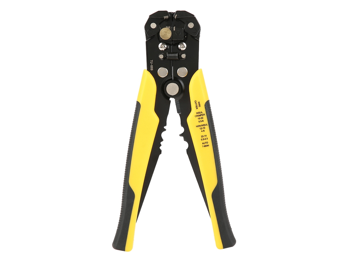 Herramienta Profesional Tu-669 Para Pelar Y Crimpar Cables Y Terminales.