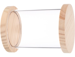 Vitrina Transparente Para Figuras Coleccionables, Miniaturas Y Compartimento Para Pantalla.